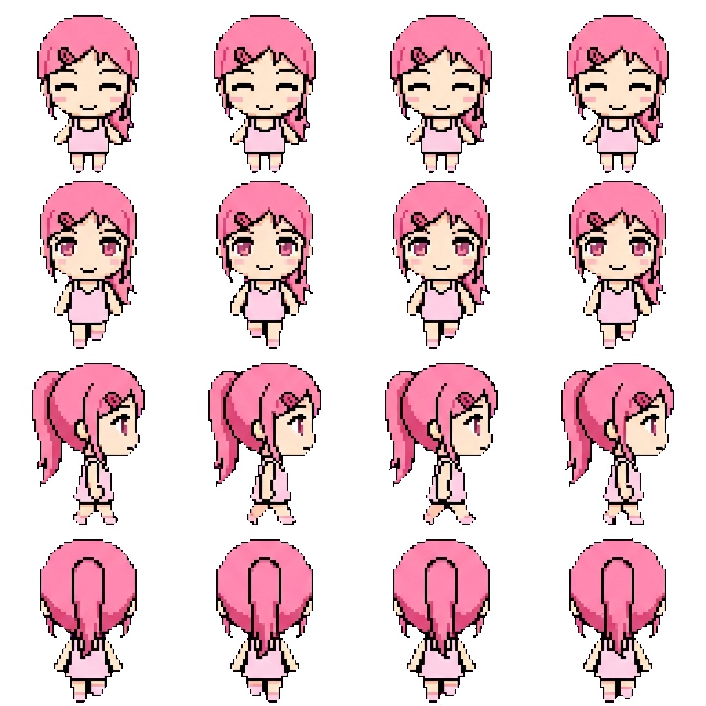 Mizi movement sprite