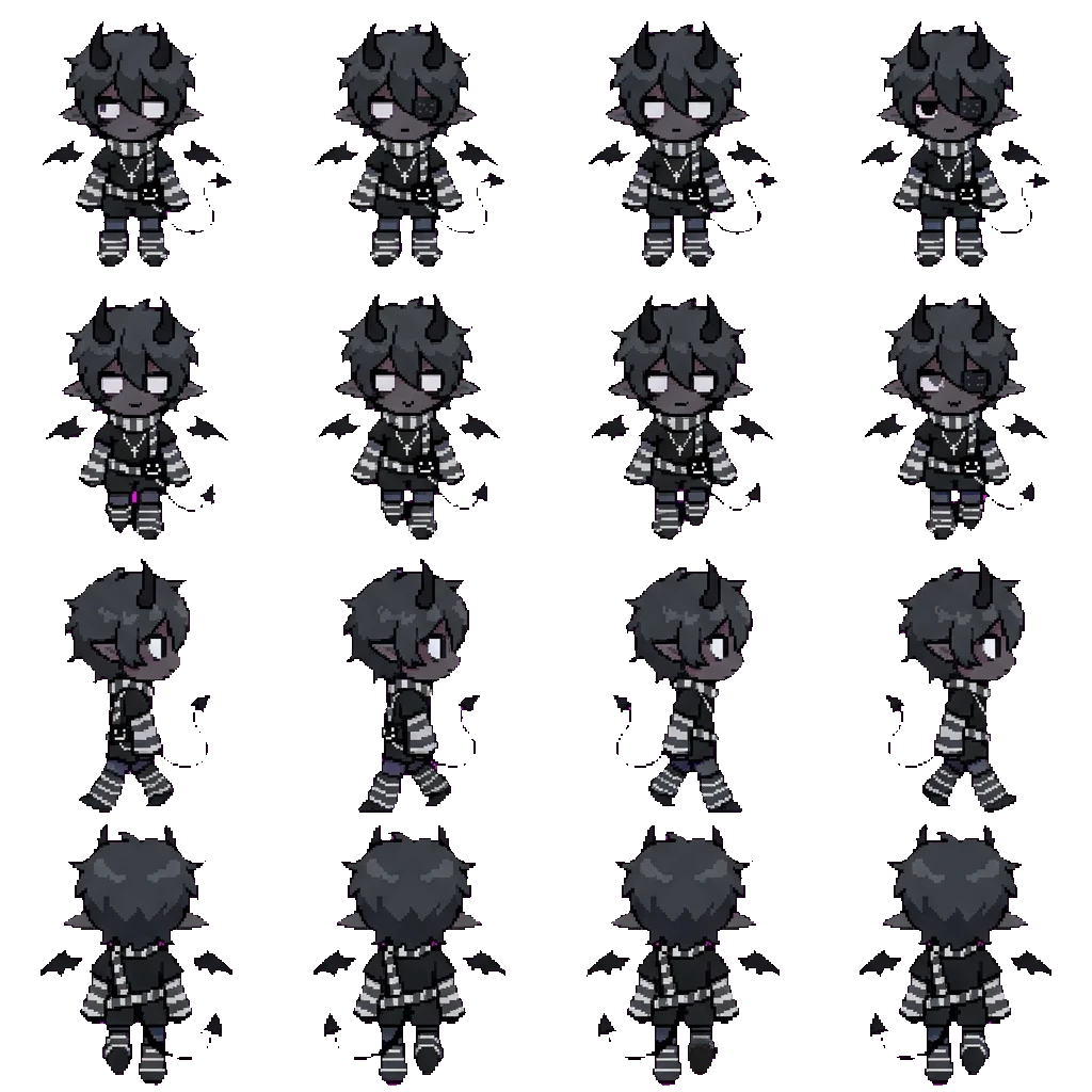 Twixxel movement sprite