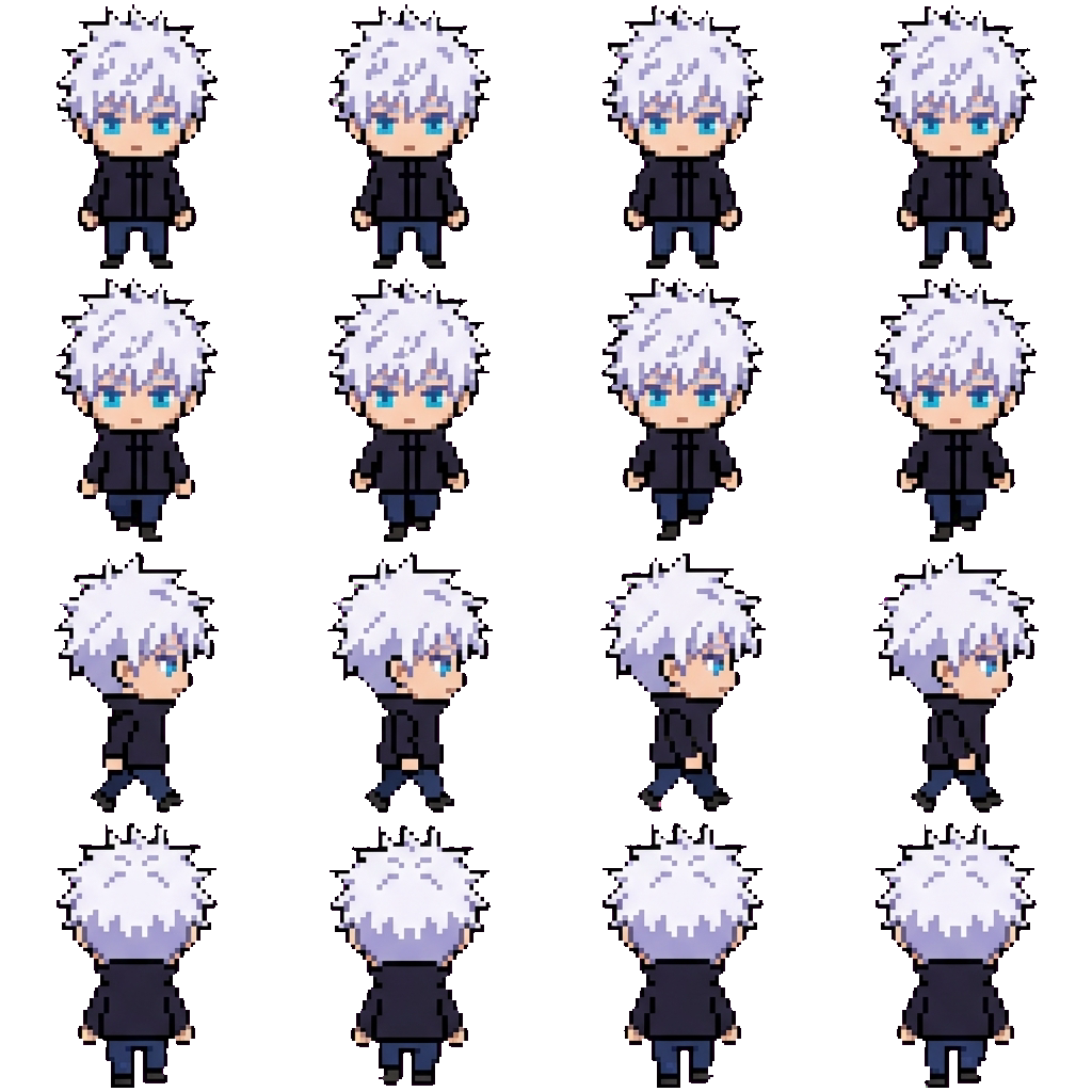 Gojo Satoru movement sprite