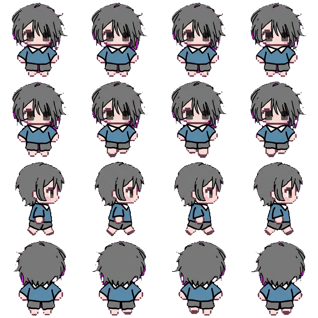 yukio movement sprite