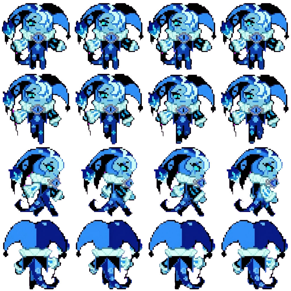 Shadow Milk Cookie movement sprite