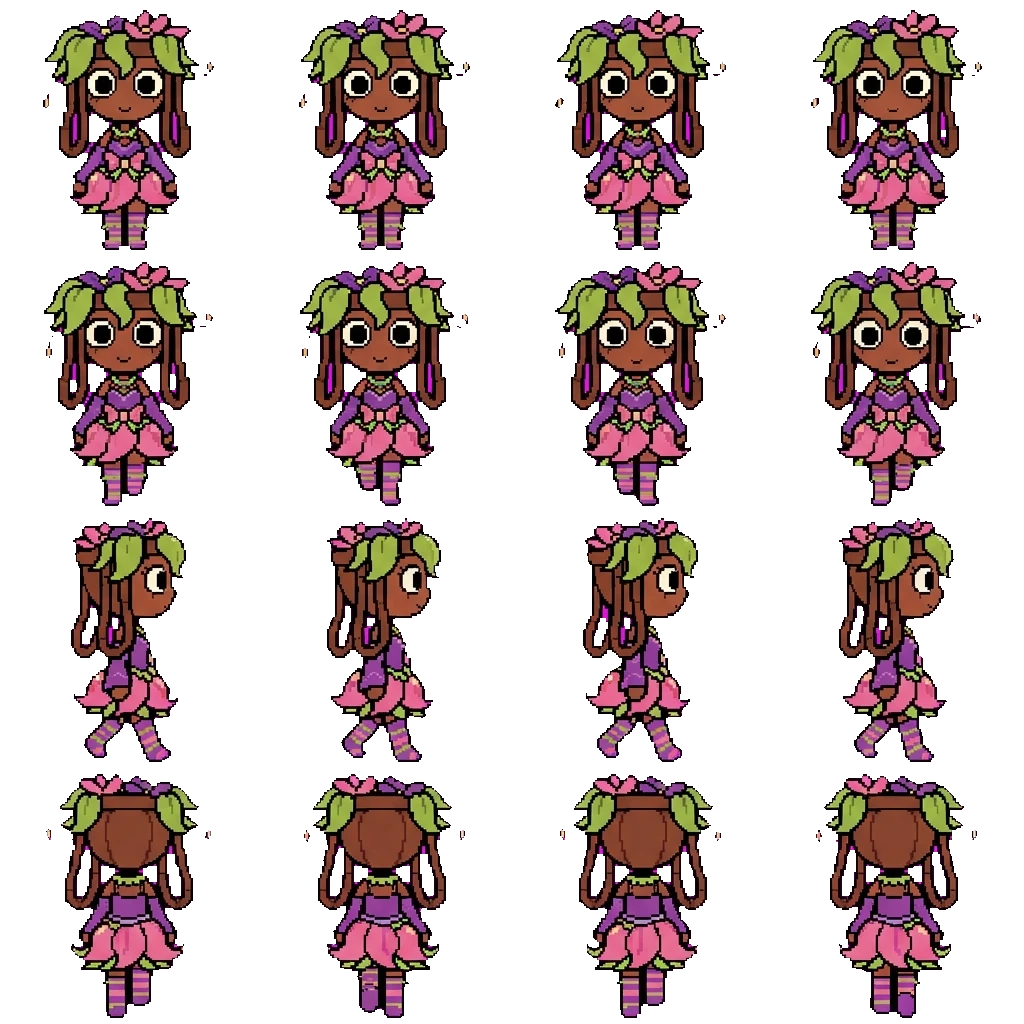Bassie movement sprite