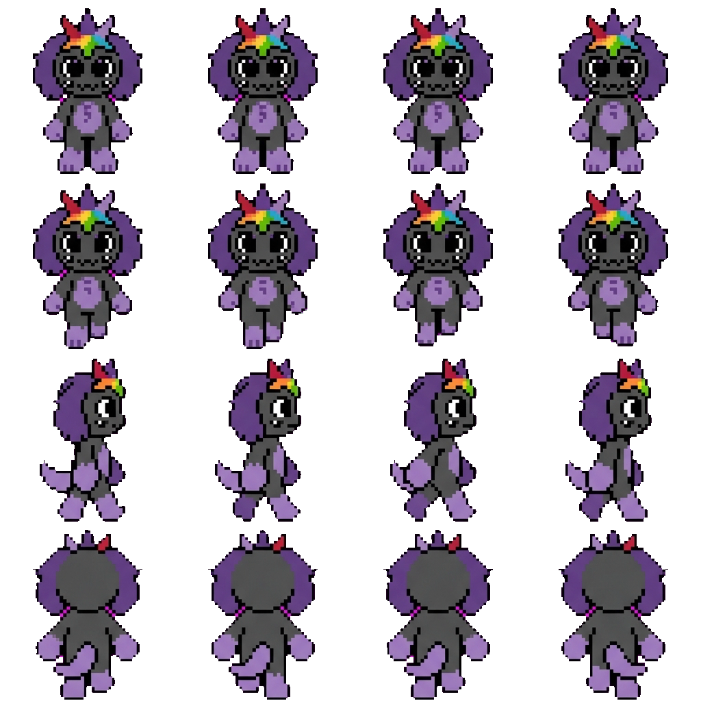 Judy movement sprite