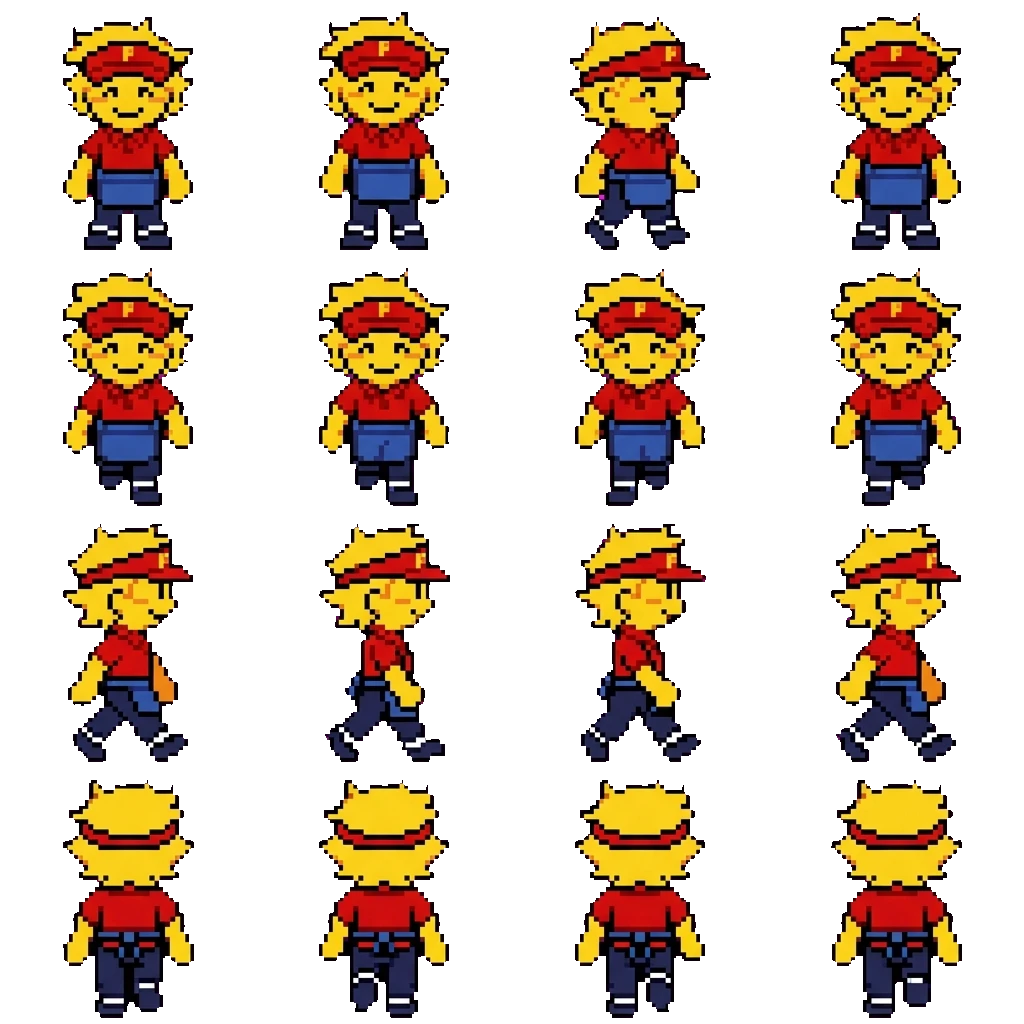 Elliot movement sprite