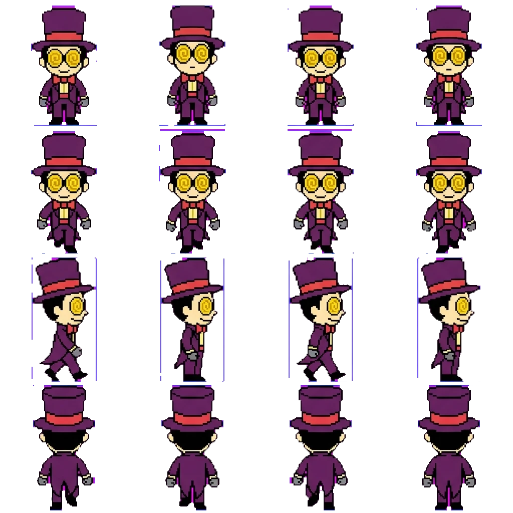 Warden movement sprite