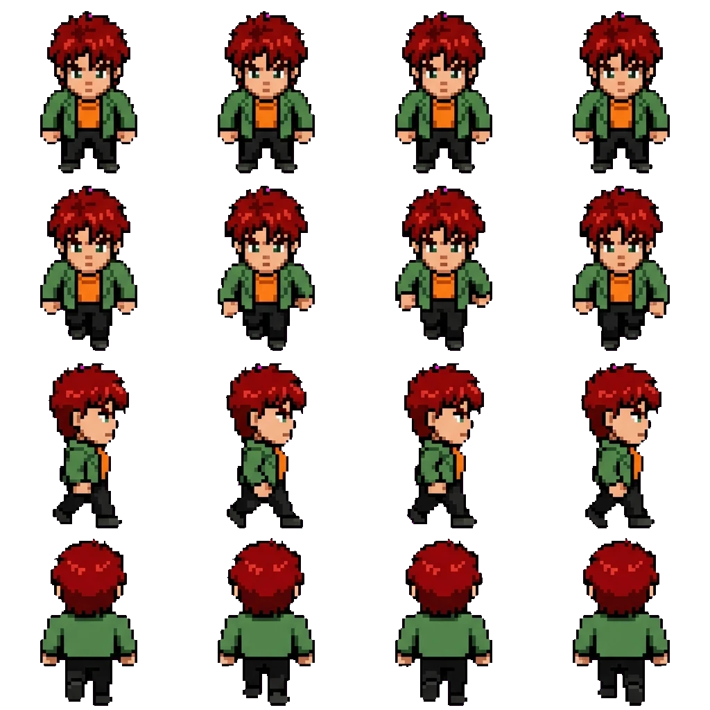 Volg movement sprite