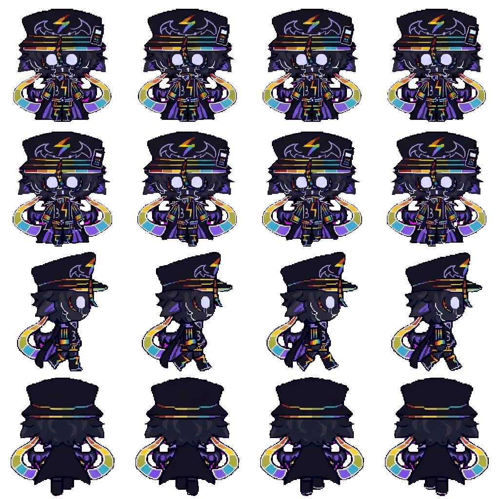 Spoke movement sprite
