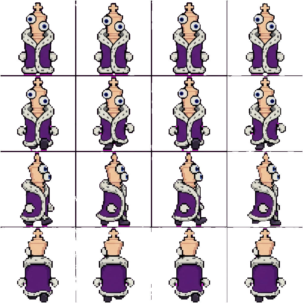 Kinger movement sprite