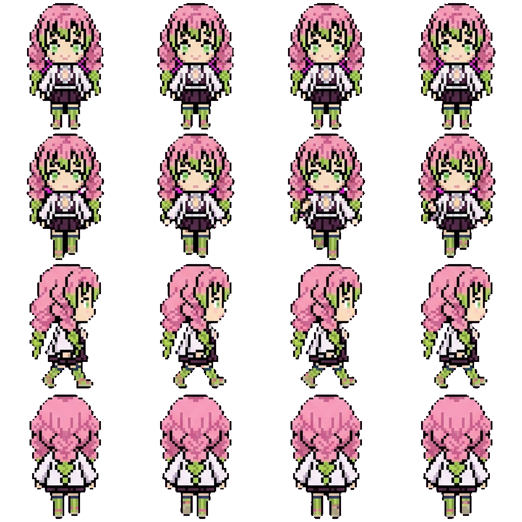 Mitsuri movement sprite