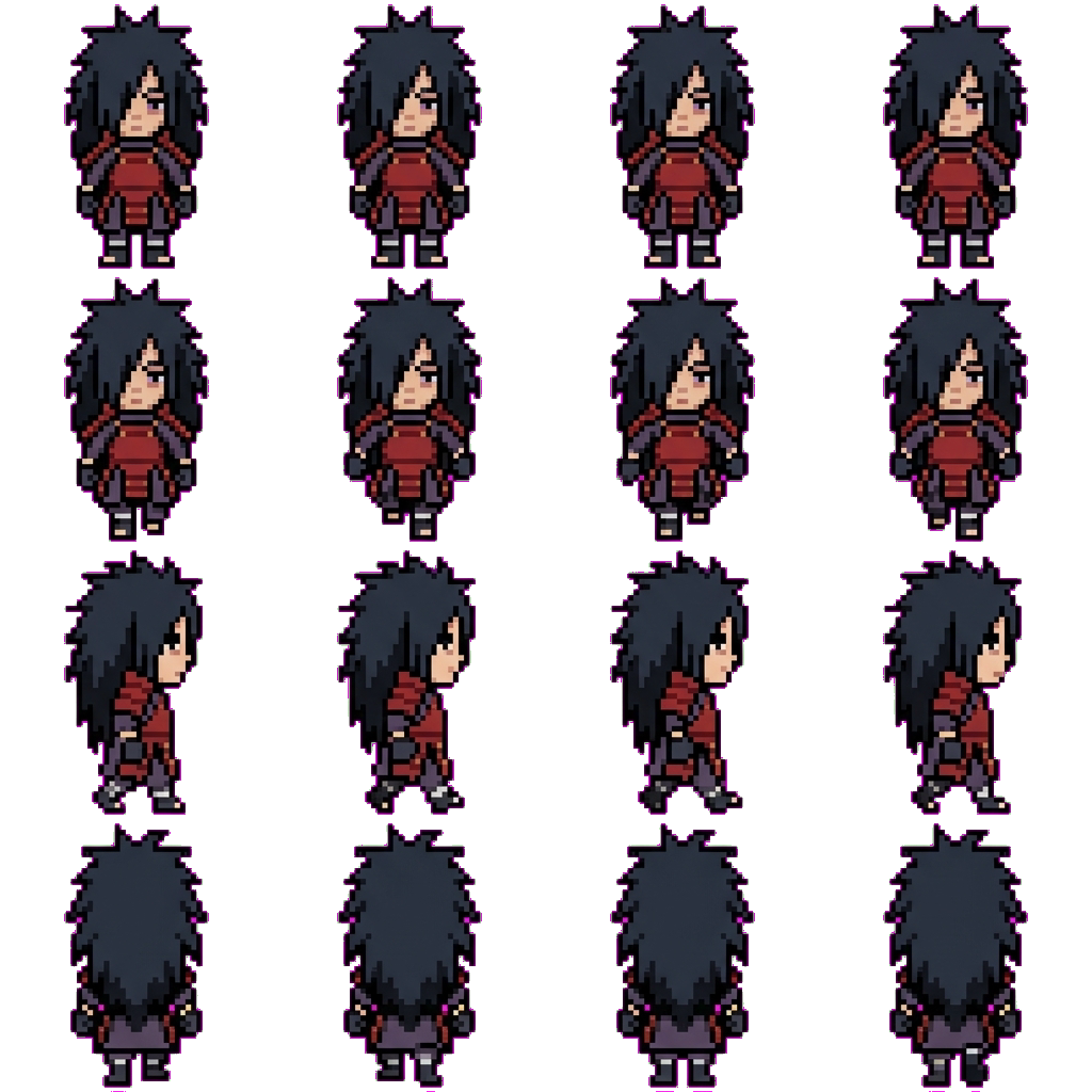 Madara Uchiha movement sprite