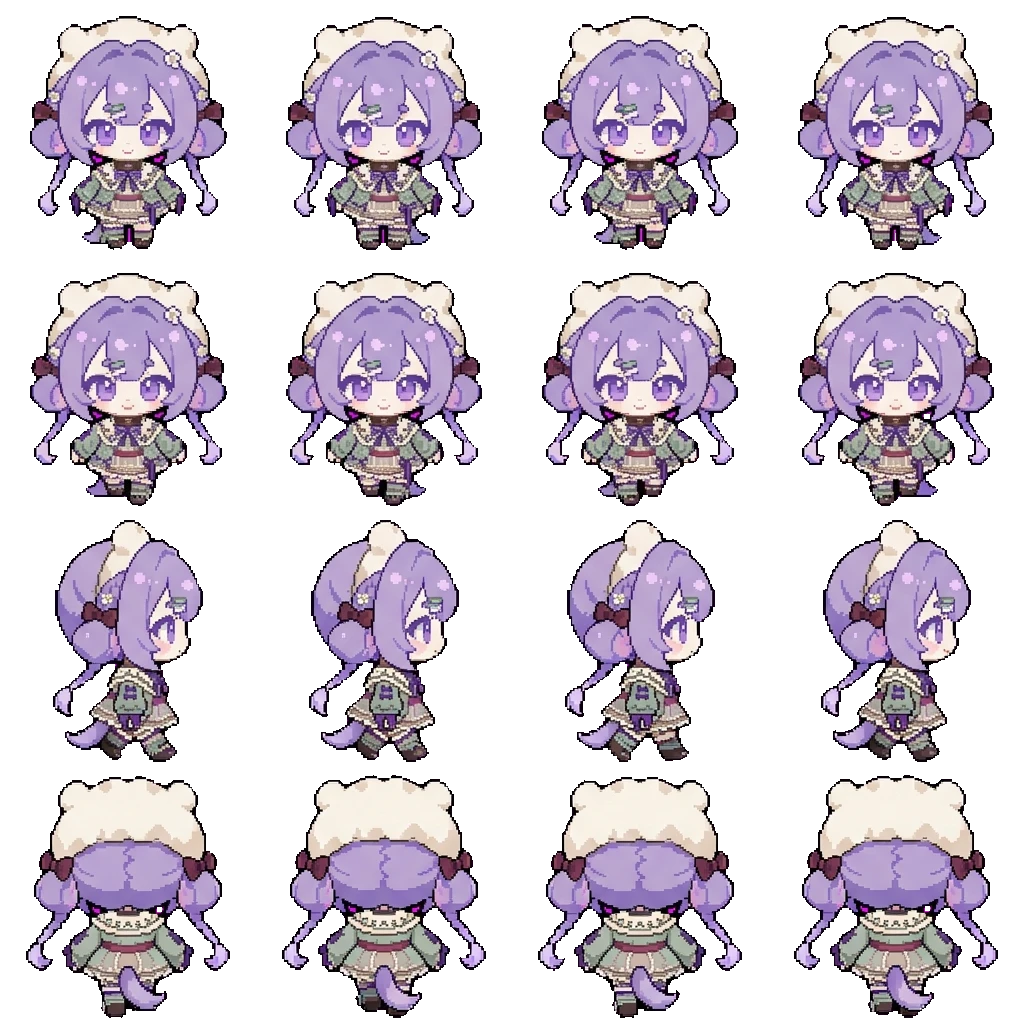 Nary movement sprite