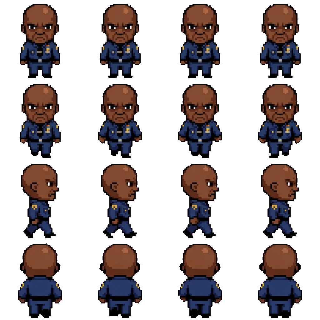 レイモンド・ホルト movement sprite