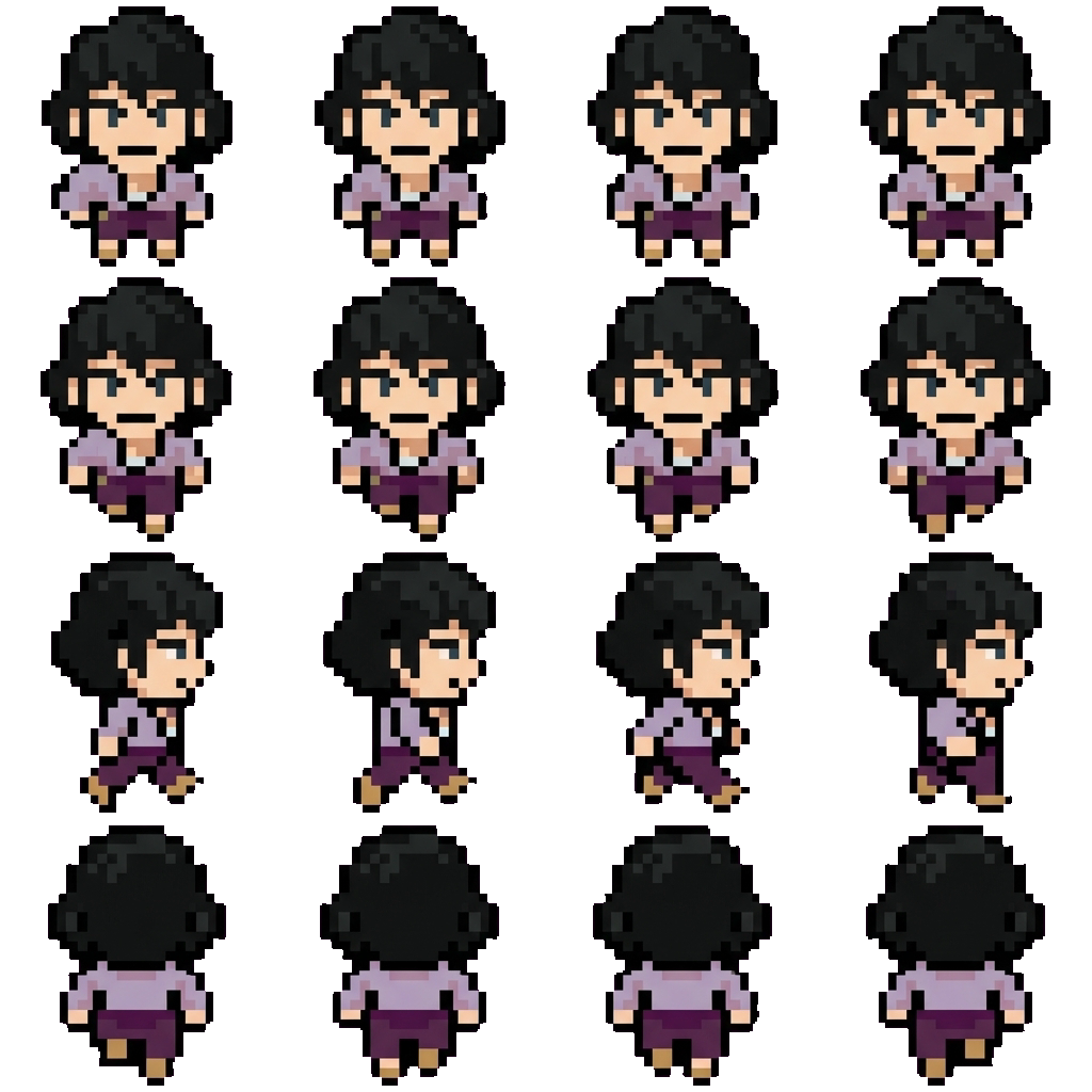 Goemon movement sprite