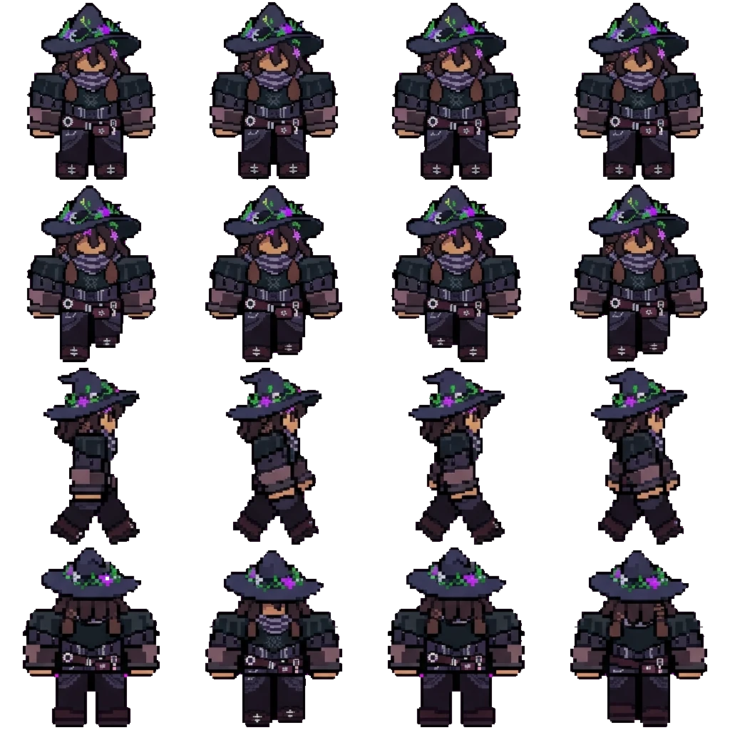 Azure movement sprite