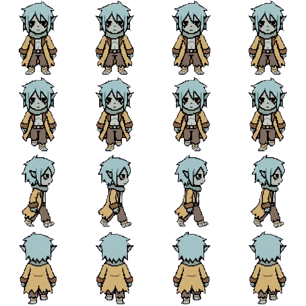 Mizuno movement sprite