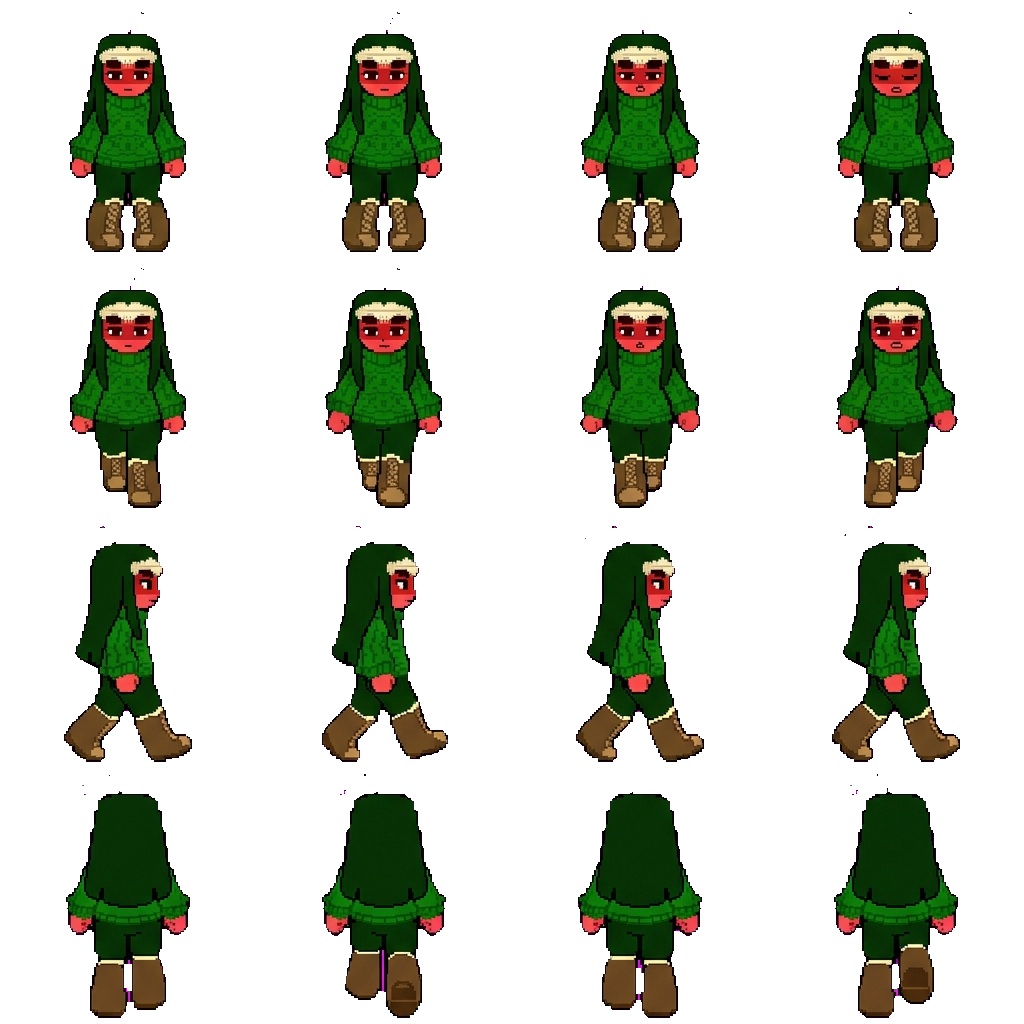 Bobbet movement sprite