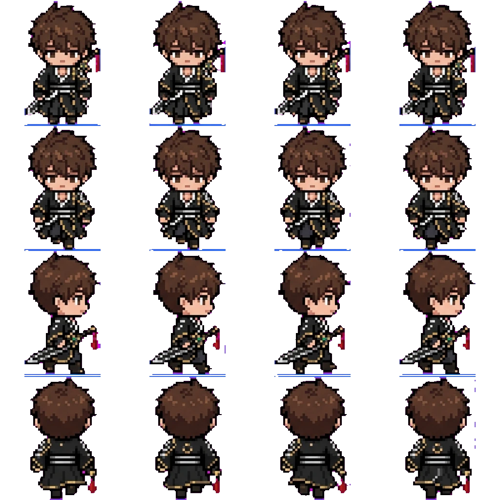 Kurosaki movement sprite