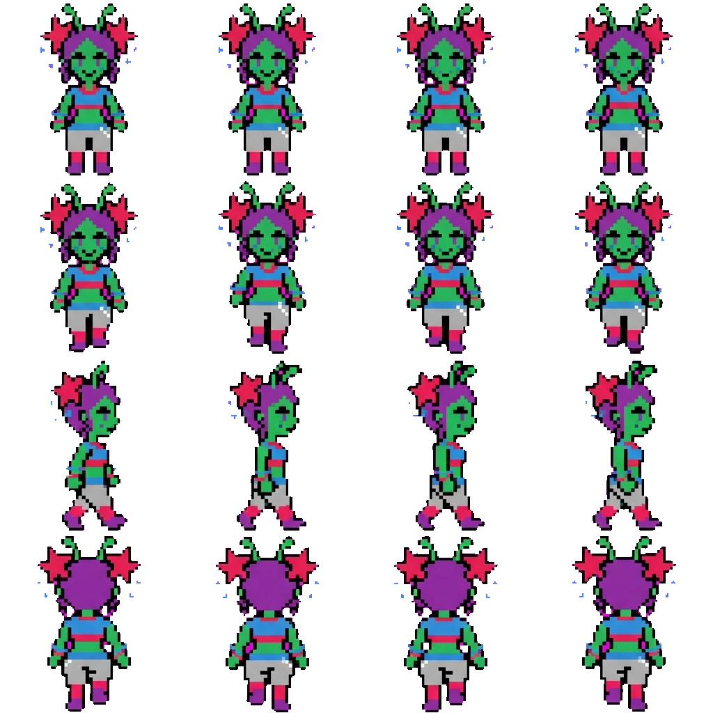 Monike movement sprite