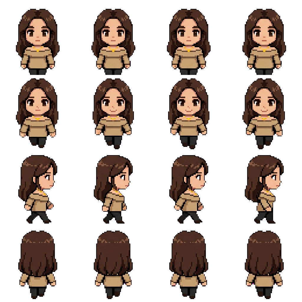 Nikki movement sprite