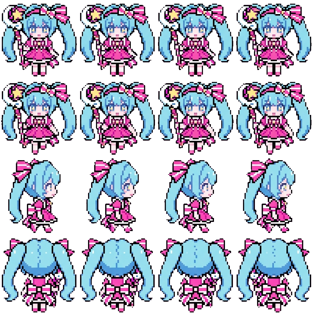 Miku movement sprite