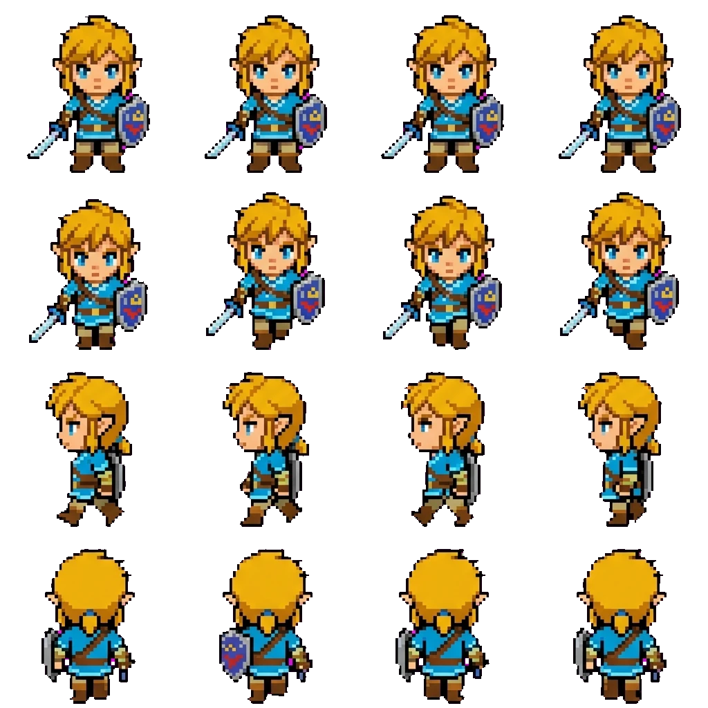 Link movement sprite