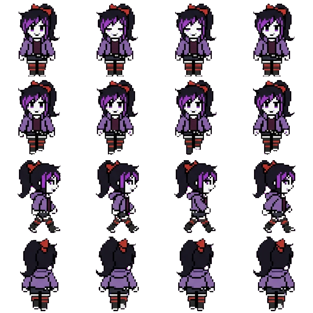 Nina the killer movement sprite