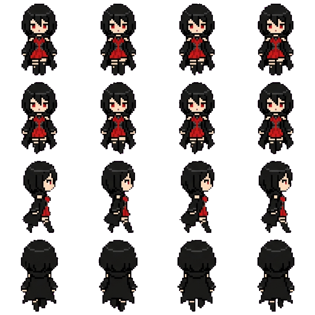 Rubedo movement sprite