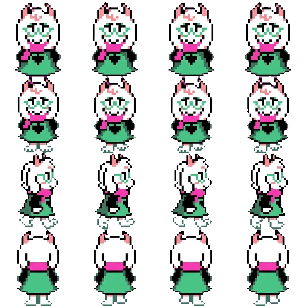 Ralsei movement sprite