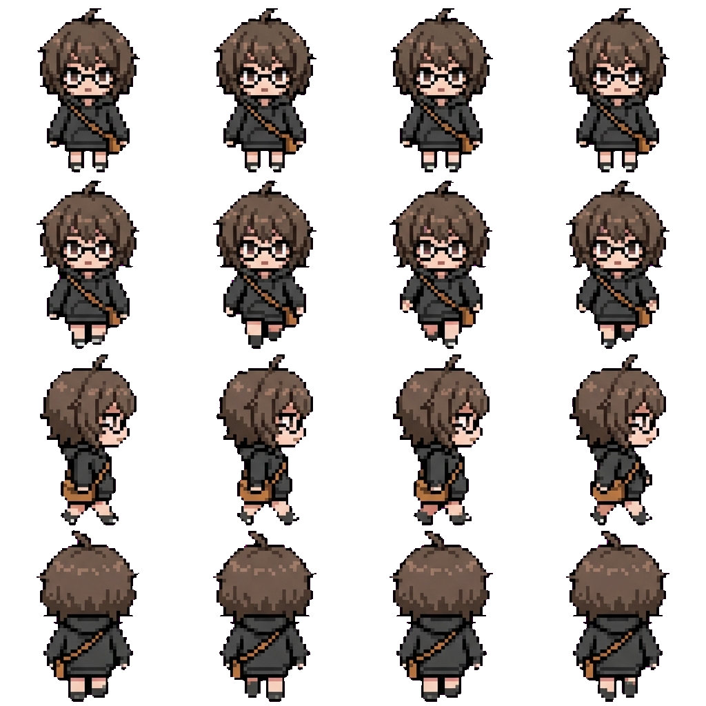 Aki movement sprite