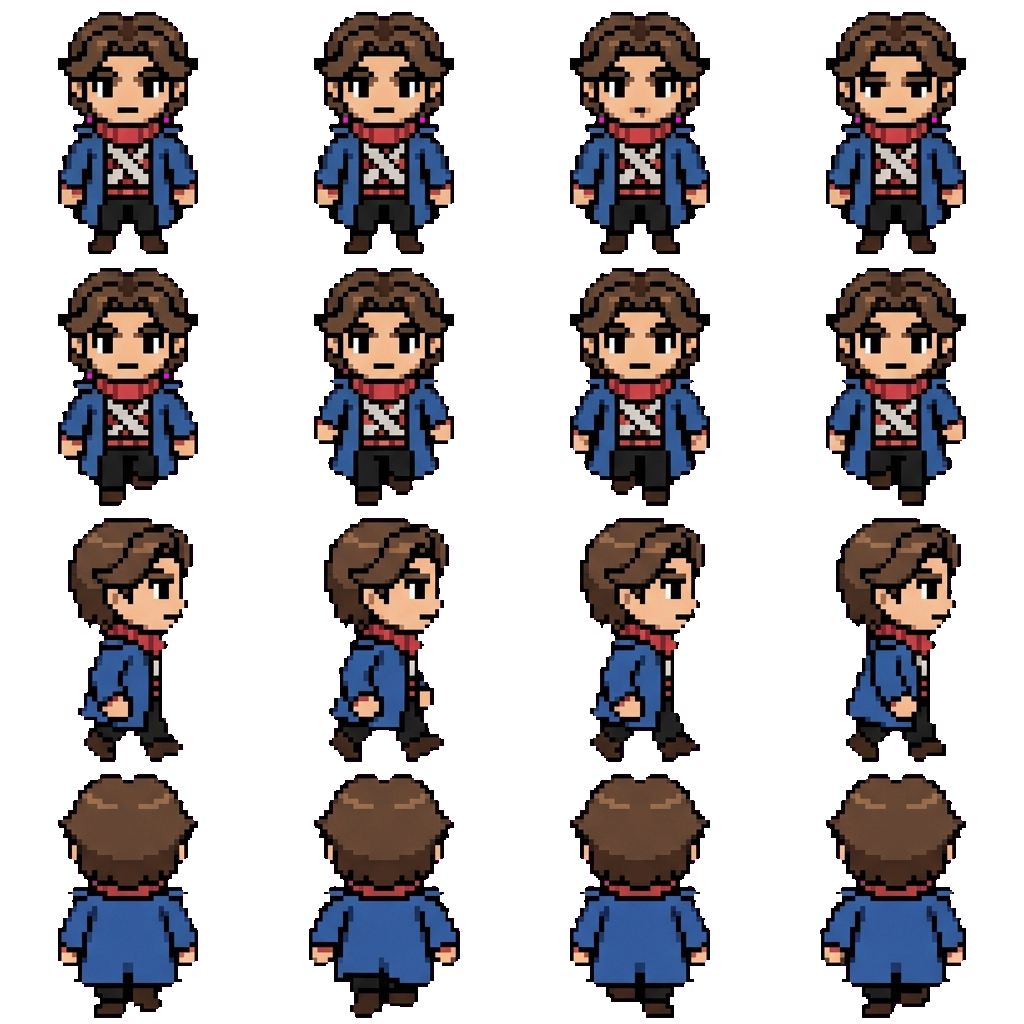 Patryck movement sprite