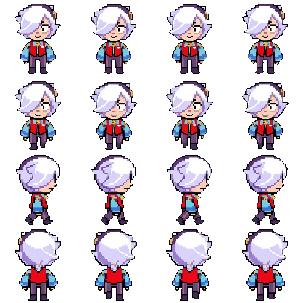Colette movement sprite