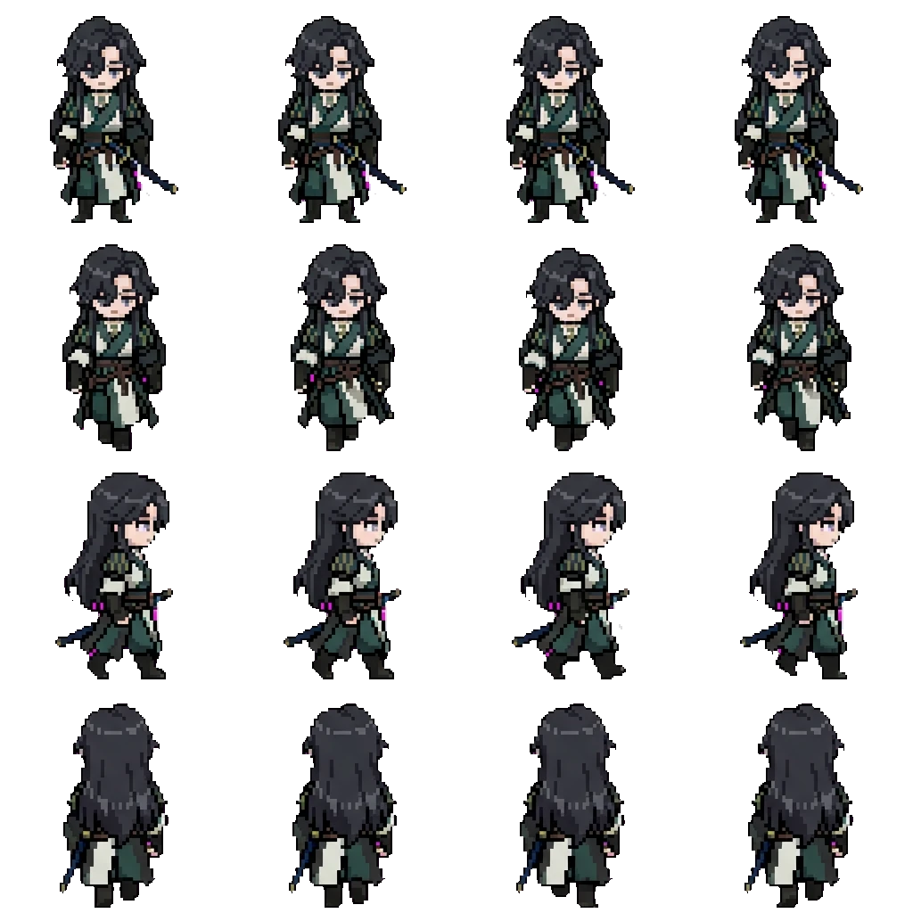 Ling Mo movement sprite