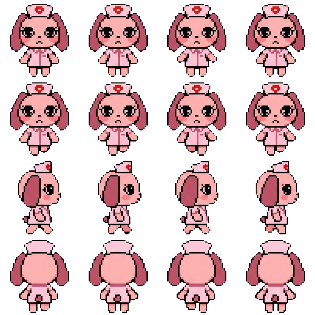 Nurse movement sprite