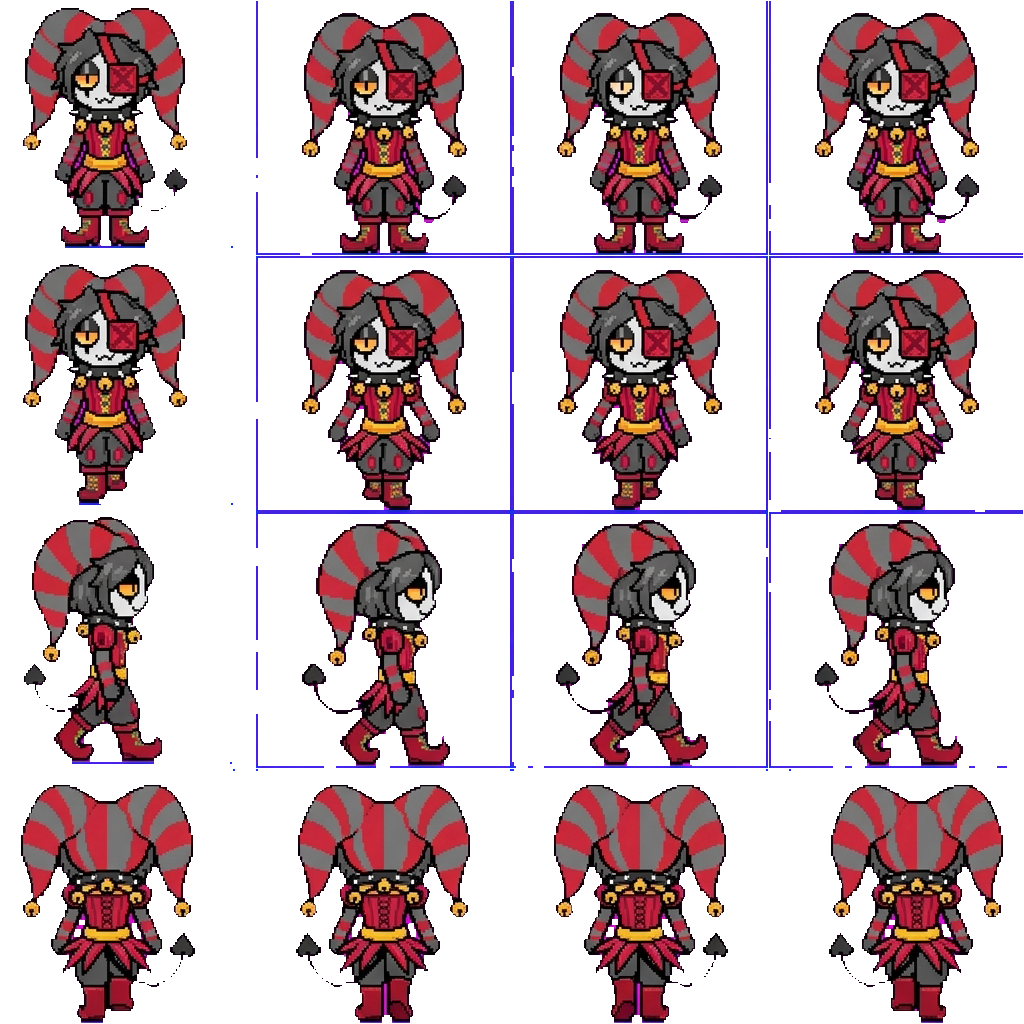 Blot movement sprite