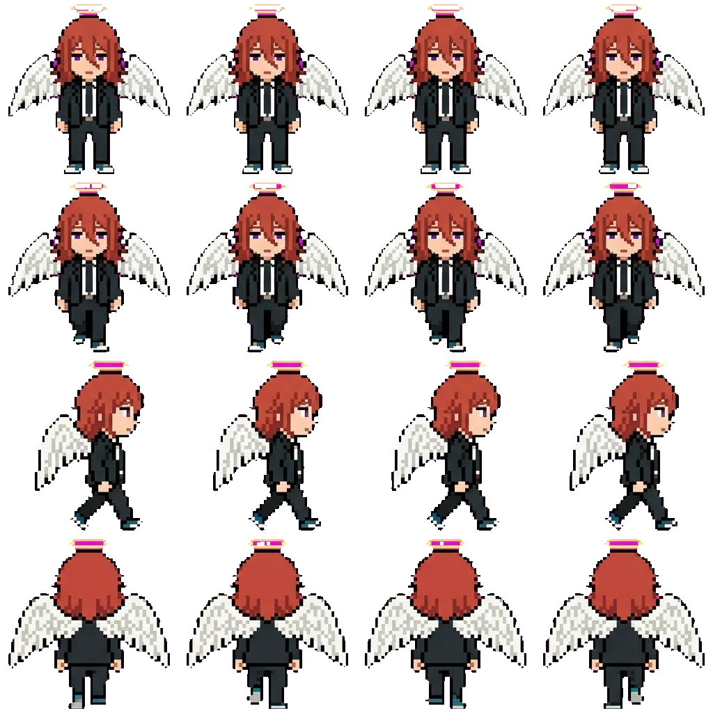 Angel Dévil movement sprite
