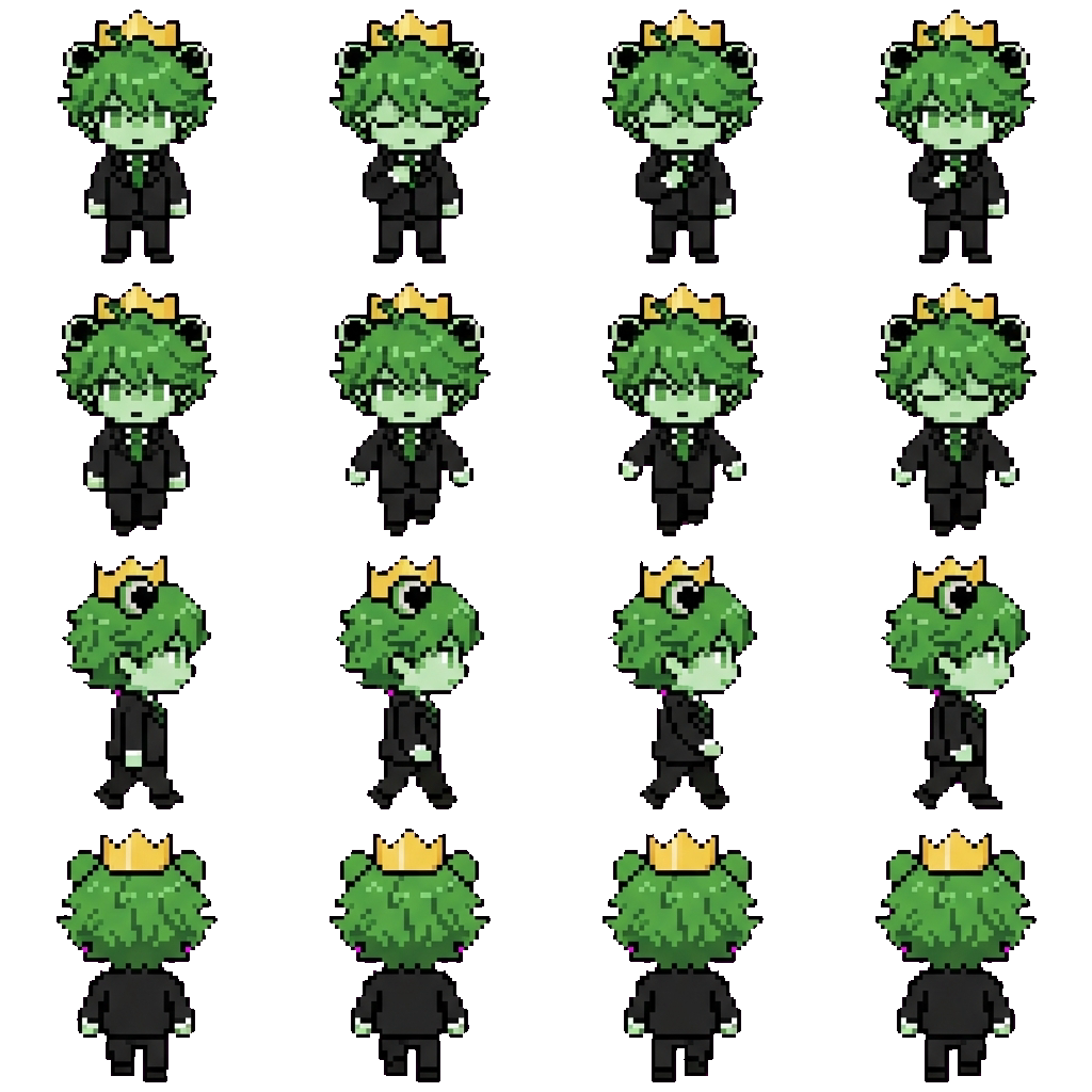 Froggy movement sprite