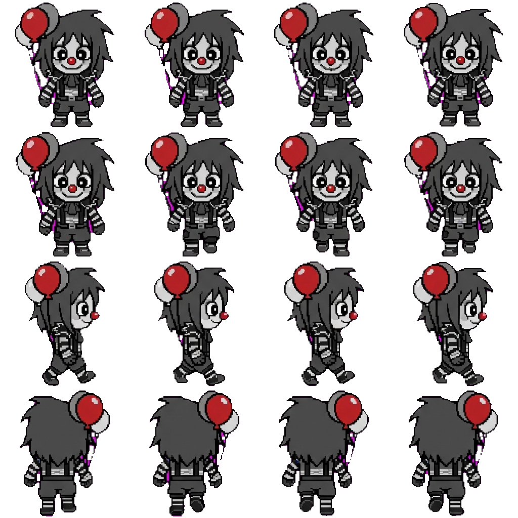 Laughing Jack movement sprite