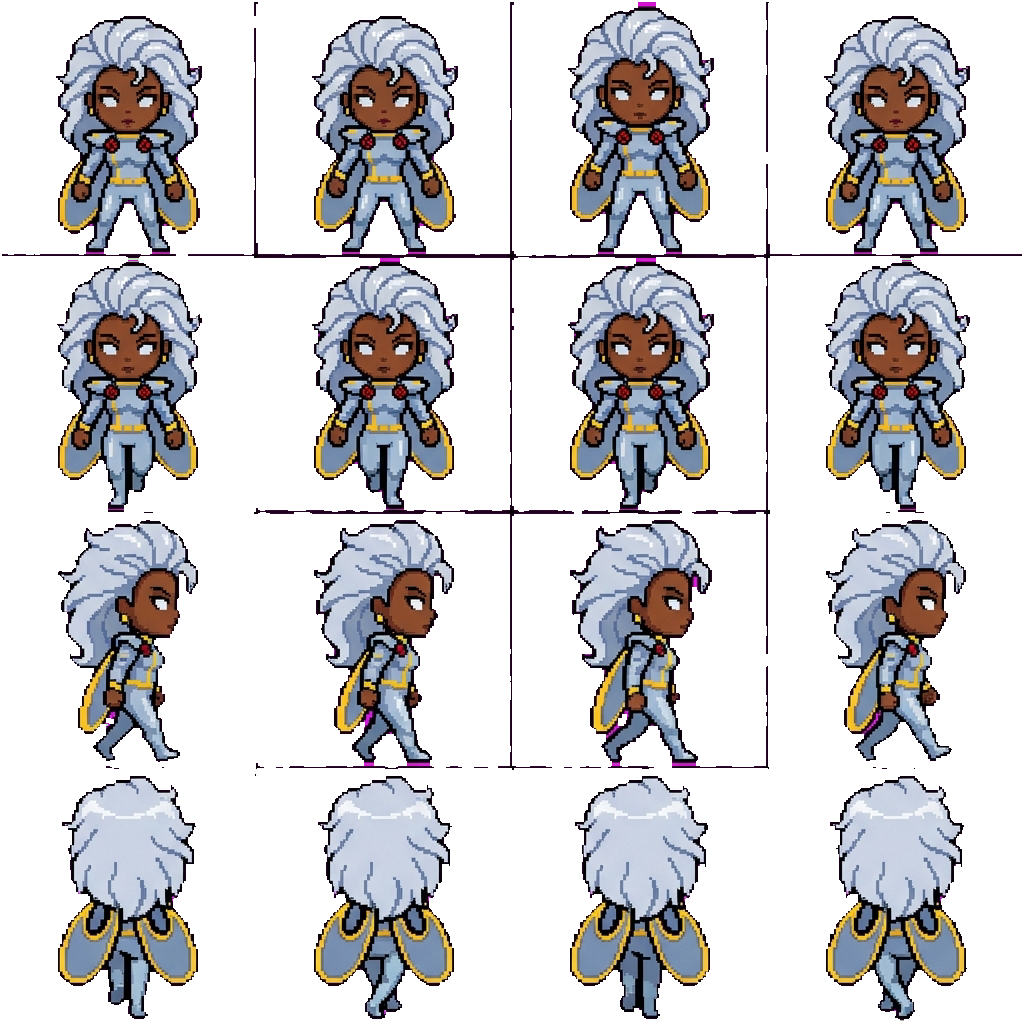 Storm movement sprite
