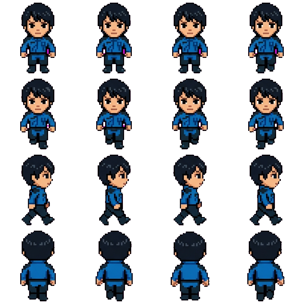 Kazuki Komon movement sprite