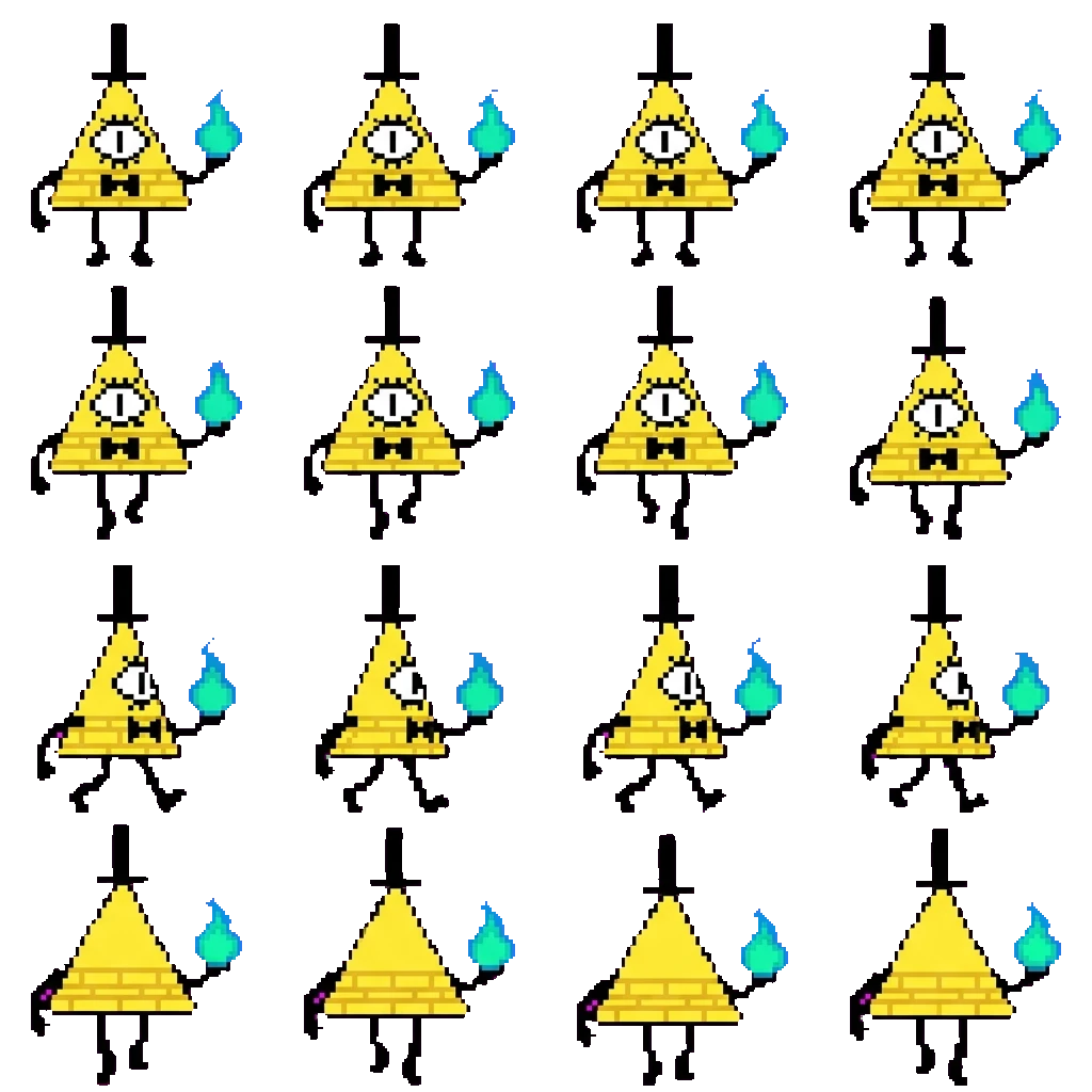 Bill Cipher movement sprite