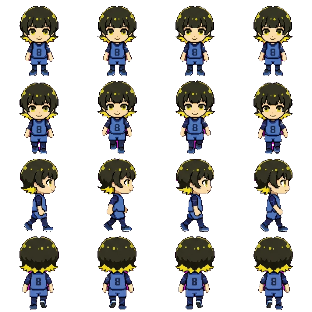 Meguru movement sprite