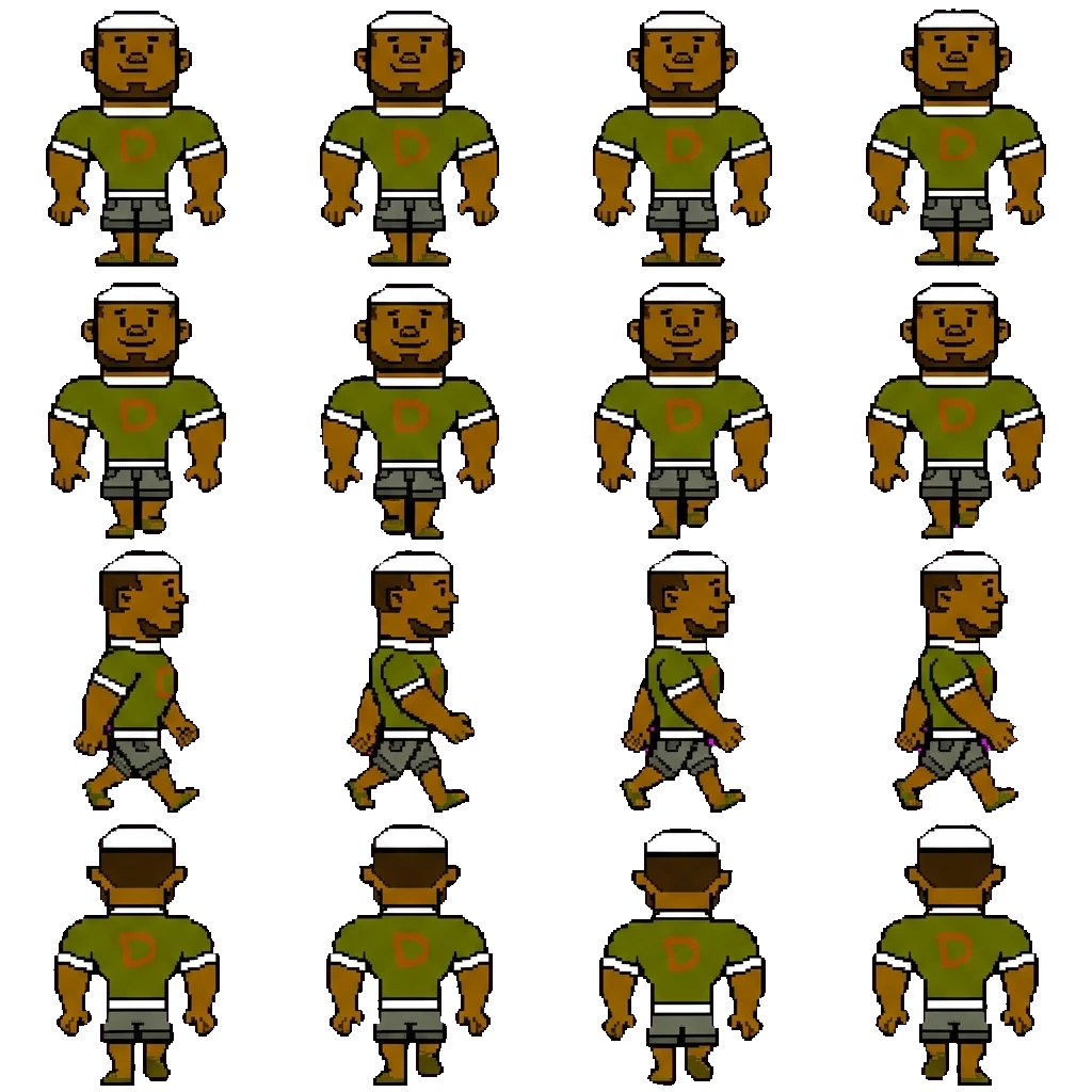 DJ movement sprite