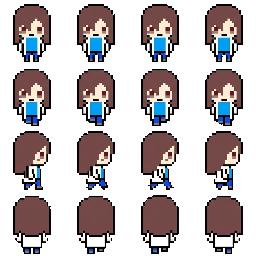 Shoko movement sprite