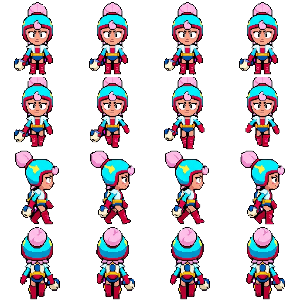 Janet movement sprite