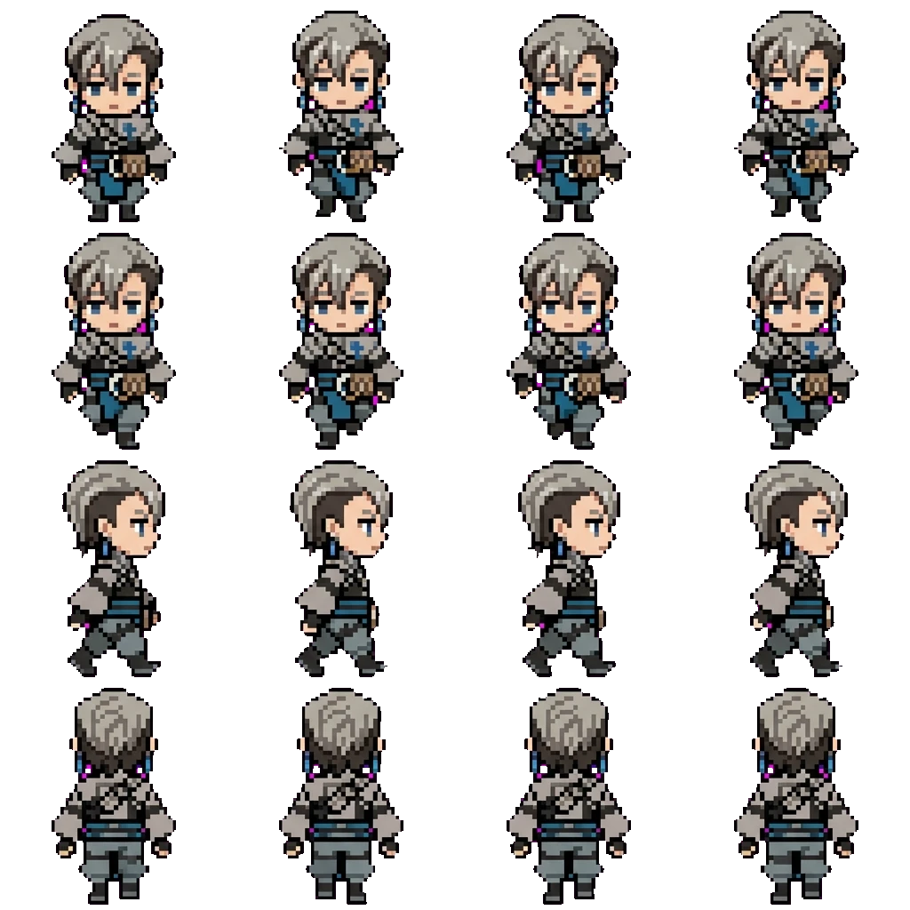 Zanka Nijiku movement sprite