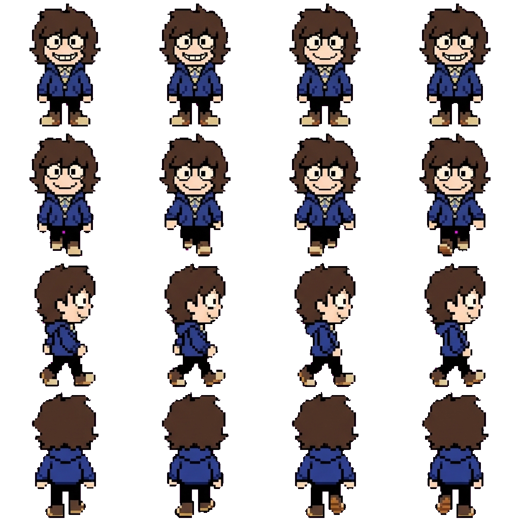 Mike movement sprite