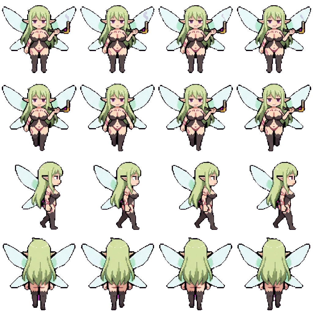 Aloe movement sprite