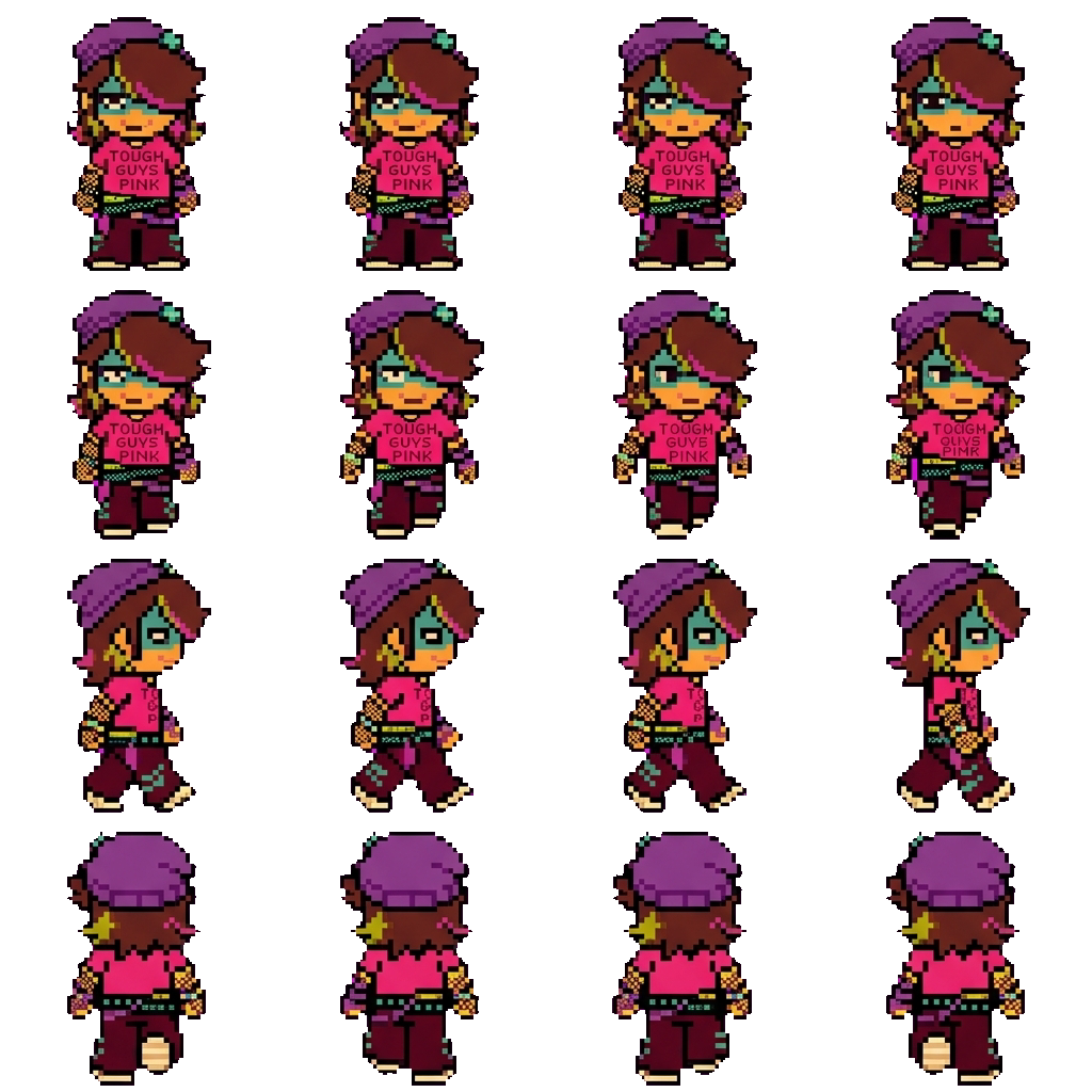 Infected movement sprite