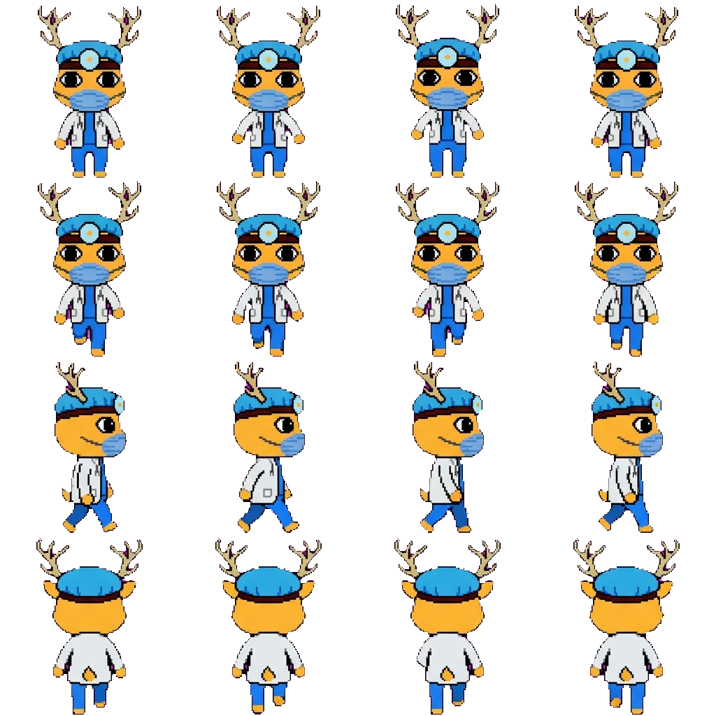 Surgeon movement sprite
