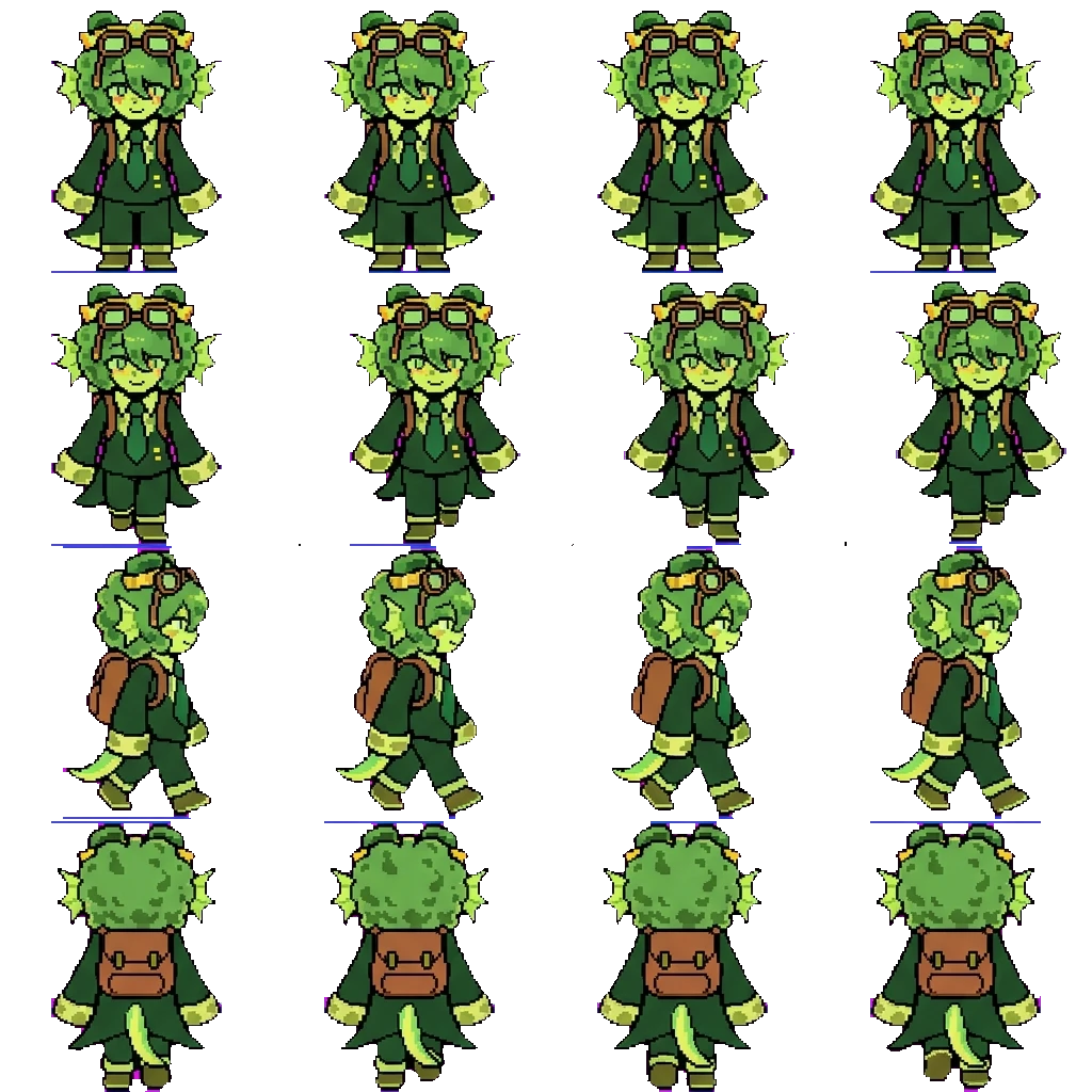 Froggydude movement sprite